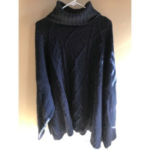 AERIE CABLE KNIT TURTLENECK SWEATER